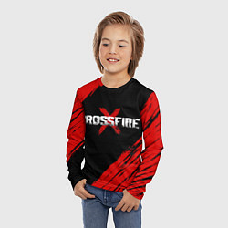 Лонгслив детский Cross fire X, цвет: 3D-принт — фото 2