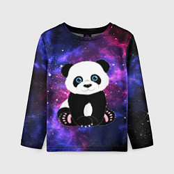 Лонгслив детский Space Panda, цвет: 3D-принт