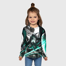 Лонгслив детский Ulquiorra Schiffer Bleach, цвет: 3D-принт — фото 2
