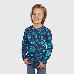 Лонгслив детский Поход, цвет: 3D-принт — фото 2