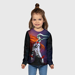 Лонгслив детский Bleach Ichigo Kurosaki, цвет: 3D-принт — фото 2