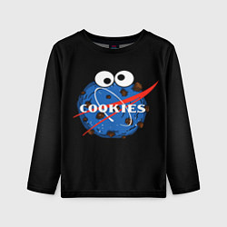 Лонгслив детский Cookies, цвет: 3D-принт