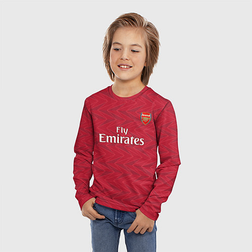Детский лонгслив Г Мхитарян футболка Арсенал / 3D-принт – фото 3