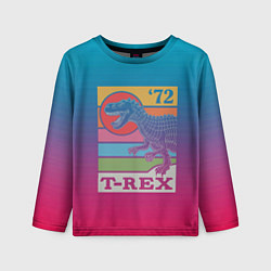 Детский лонгслив T-rex Dino 72