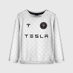 Лонгслив детский INTER MIAMI FC TESLA KIT, цвет: 3D-принт