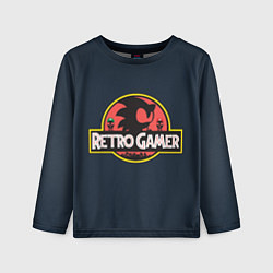 Детский лонгслив Retro Gamer