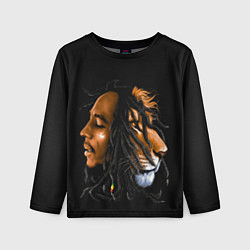 Детский лонгслив БОБ МАРЛИ