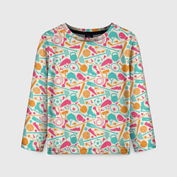 Детский лонгслив Спорт