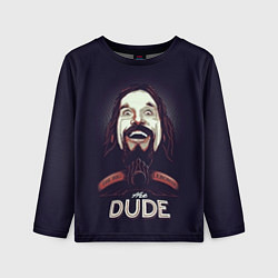 Лонгслив детский Большой Лебовский The Dude, цвет: 3D-принт