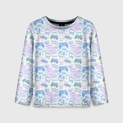 Лонгслив детский Игры, цвет: 3D-принт