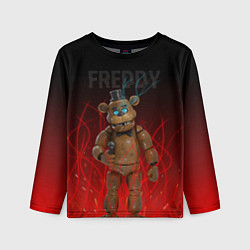 Лонгслив детский FNAF FREDDY, цвет: 3D-принт