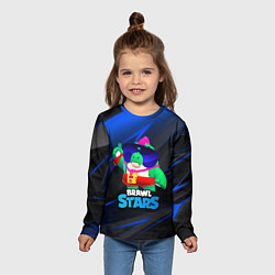 Лонгслив детский Базз Buzz Brawl Stars, цвет: 3D-принт — фото 2