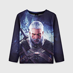 Лонгслив детский THE WITCHER GERALT OF RIVIA, цвет: 3D-принт