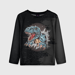 Лонгслив детский ТиРекс, цвет: 3D-принт