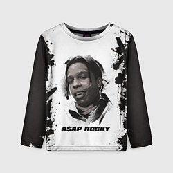 Лонгслив детский АСАП ASAP ROCKY Z, цвет: 3D-принт