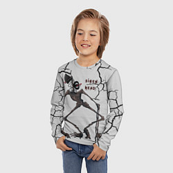 Лонгслив детский Сиреноголовый Игра Ужастик, цвет: 3D-принт — фото 2