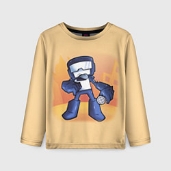 Лонгслив детский Friday Night Funkin Танкист, цвет: 3D-принт