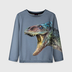 Лонгслив детский Хищный динозавр Dino Z, цвет: 3D-принт