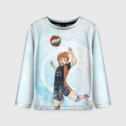 Лонгслив детский Шоё Хината Хайкю Z, цвет: 3D-принт