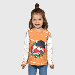 Лонгслив детский Kageyama tobio Haikyu Z, цвет: 3D-принт — фото 2