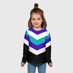 Лонгслив детский Минимализм, цвет: 3D-принт — фото 2