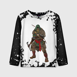 Детский лонгслив ASSASSINS CREED VALHALLA спина Z