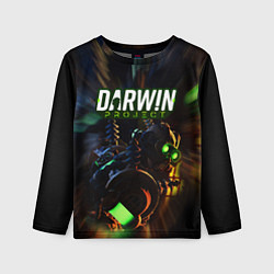 Лонгслив детский Darwin Project Королевская битва Z, цвет: 3D-принт