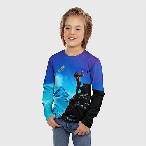 Детский лонгслив Construction Time Again - Depeche Mode / 3D-принт – фото 3