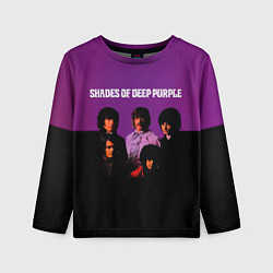 Лонгслив детский Shades of Deep Purple, цвет: 3D-принт