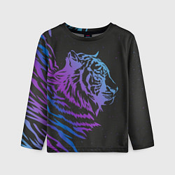 Детский лонгслив Tiger Neon