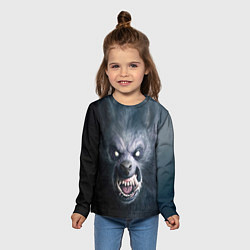Лонгслив детский ВОЛК-ОБОРОТЕНЬ, цвет: 3D-принт — фото 2