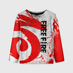 Детский лонгслив GARENA FREE FIRE ЛОГО ИГРЫ, ДРАКОН