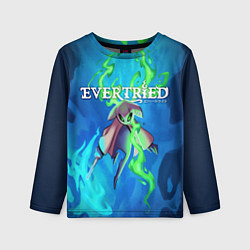 Лонгслив детский EVERTRIED РОЛЕВАЯ ИГРА, цвет: 3D-принт
