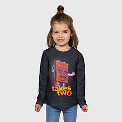 Лонгслив детский It Takes Two Док Хаким, цвет: 3D-принт — фото 2