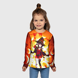 Лонгслив детский MeguminKonoSuba, цвет: 3D-принт — фото 2