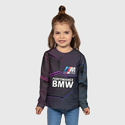 Лонгслив детский BMW Perfomance, цвет: 3D-принт — фото 2