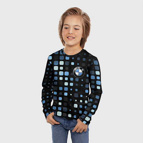 Детский лонгслив Бэха - боевая машина! / 3D-принт – фото 3