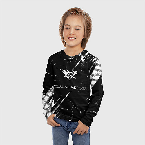 Детский лонгслив Velial Squad / 3D-принт – фото 3