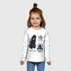 Лонгслив детский Ирландский Водяной Спаниель, цвет: 3D-принт — фото 2