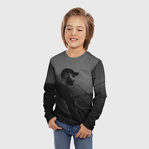 Детский лонгслив Джимбо в колючей проволоке / 3D-принт – фото 3