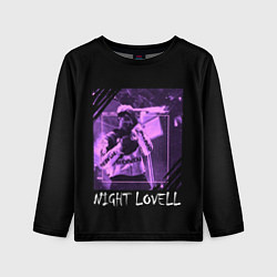 Детский лонгслив Night Lovell Art