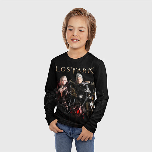 Детский лонгслив LOST ARK герои / 3D-принт – фото 3