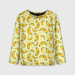 Лонгслив детский Банановый Бум, цвет: 3D-принт