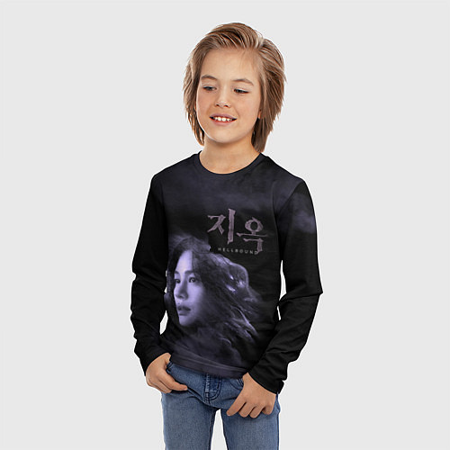 Детский лонгслив Min Hye jin / 3D-принт – фото 3