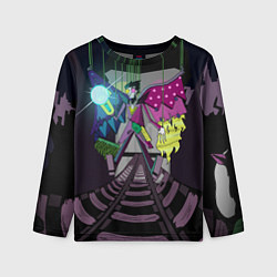 Лонгслив детский Spamton: BIG SHOT ! Deltarune Спамтон, цвет: 3D-принт
