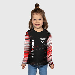 Лонгслив детский Deltarune - Дельта, цвет: 3D-принт — фото 2