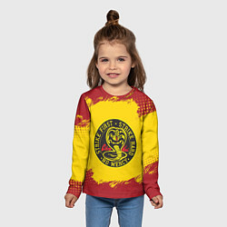 Лонгслив детский Cobra Kai Big Logo, цвет: 3D-принт — фото 2