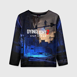 Лонгслив детский Dyng Light 2: Stay Human - Приближается ночь, цвет: 3D-принт