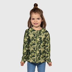 Лонгслив детский Star camouflage, цвет: 3D-принт — фото 2