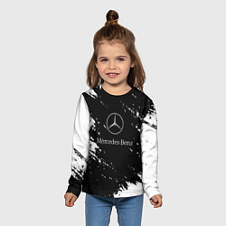 Лонгслив детский Mercedes-Benz Авто, цвет: 3D-принт — фото 2